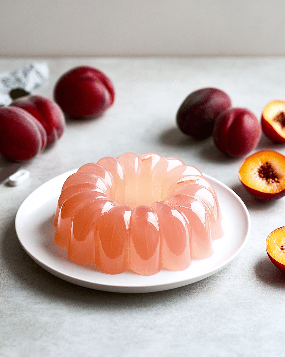 3 Ingredient Nectarine Gelatin Recipe 2026
