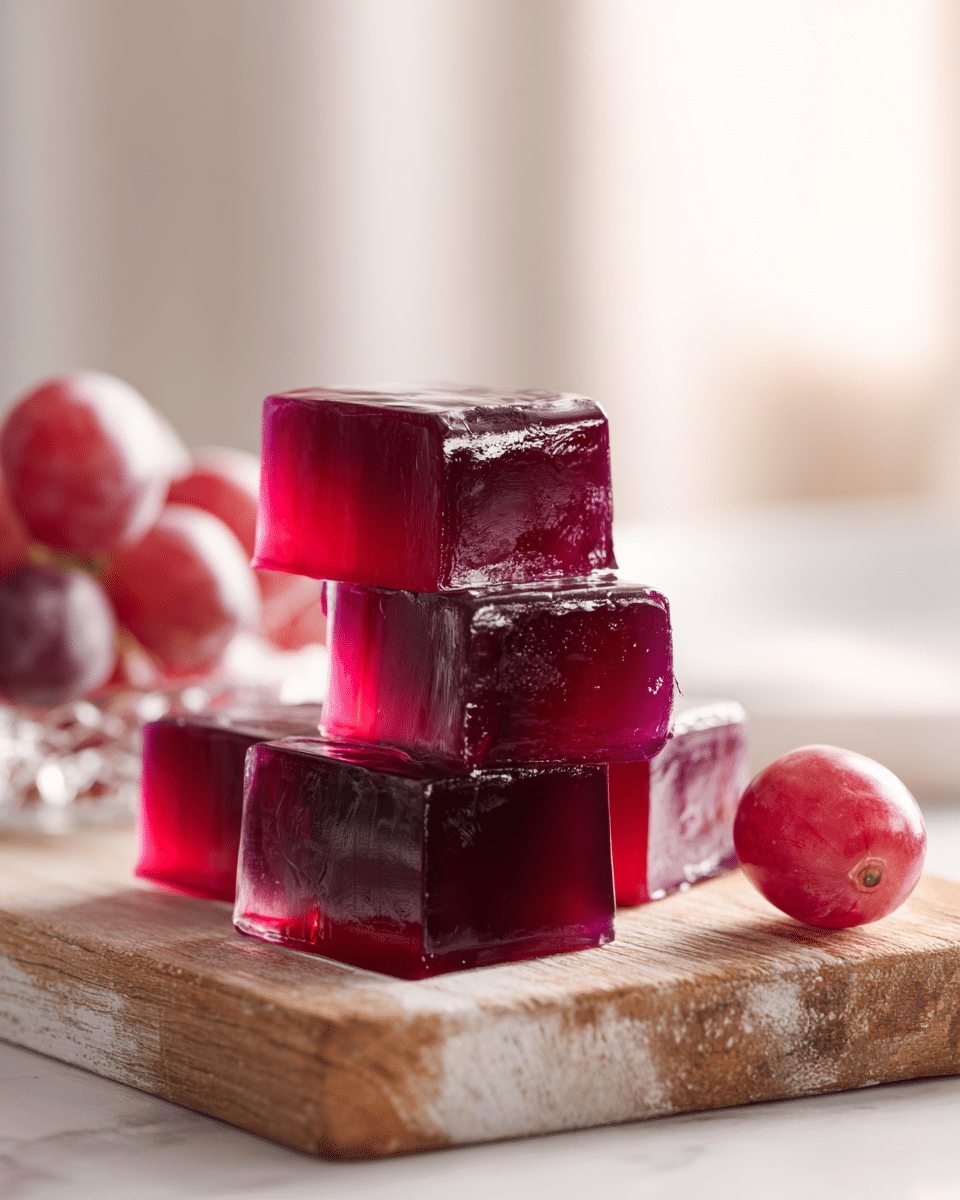 Apple Cider Vinegar Grape Gelatin Meal Prep