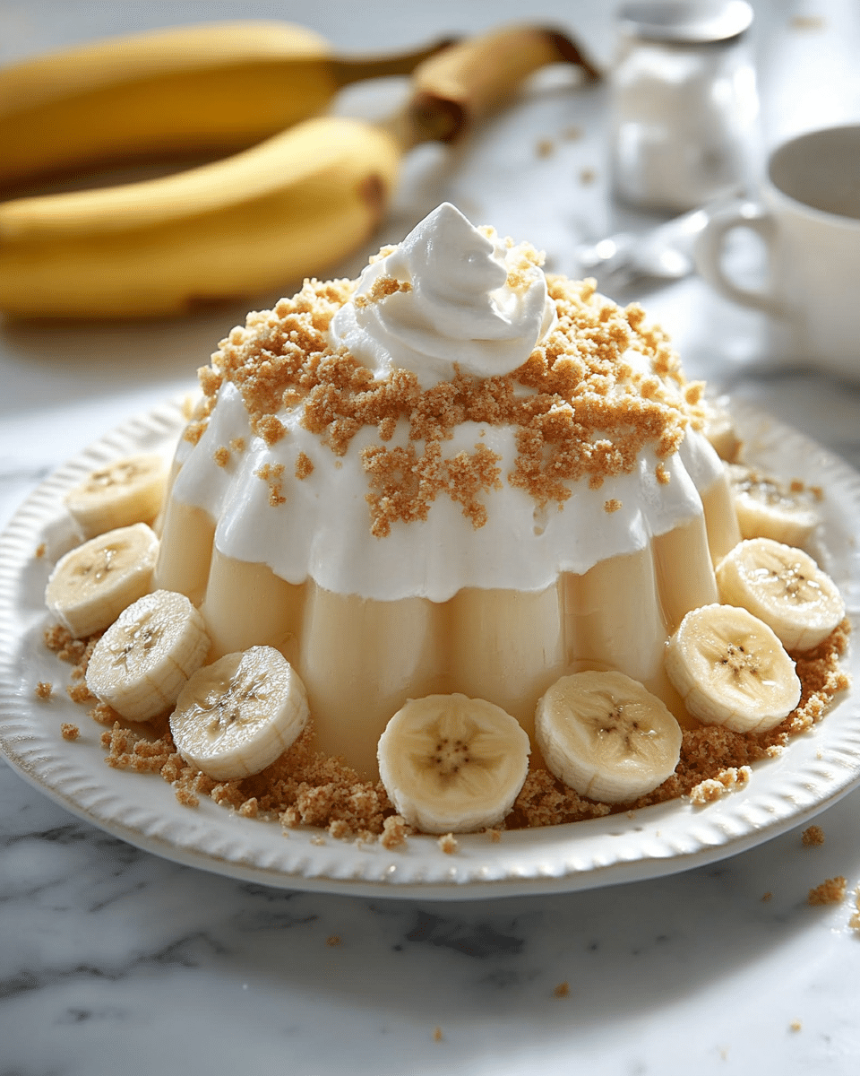 Banana Cream Jello