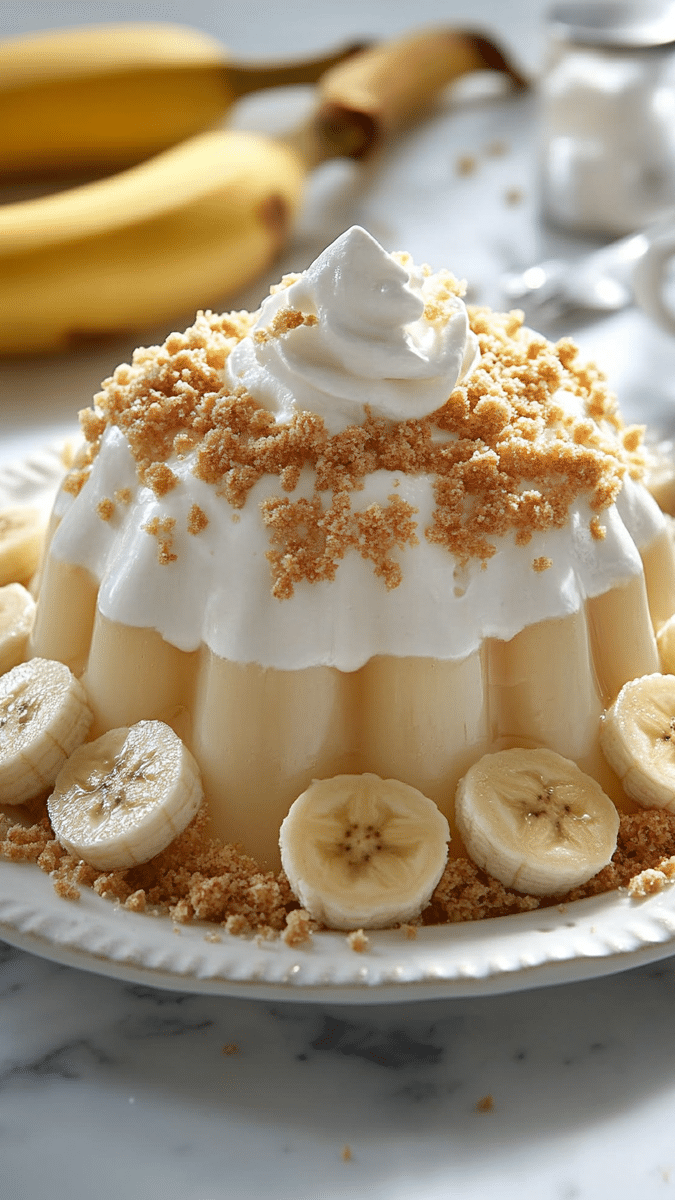 Banana Cream Jello