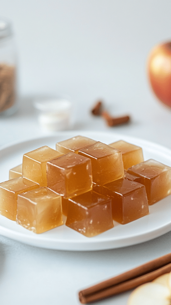 Bariatric Apple Cinnamon Gelatin Meal Prep