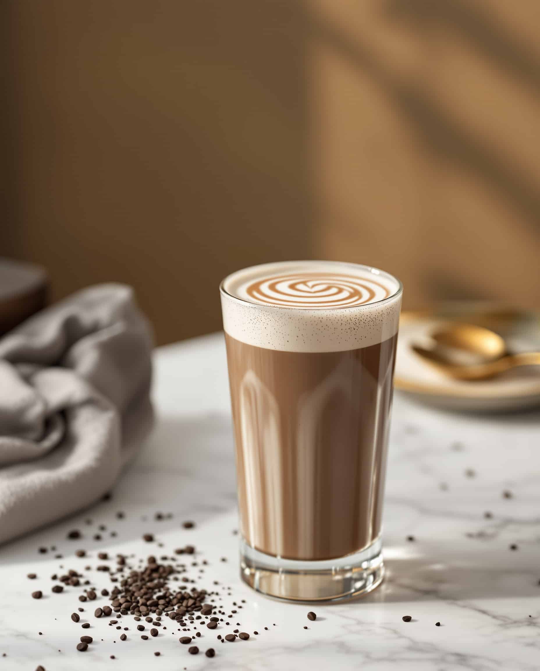 Black Sesame Detox Latte Recipe