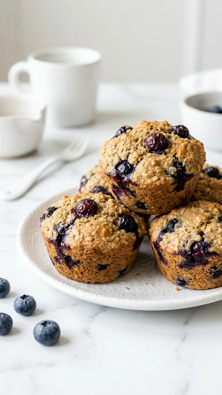 Blueberry Protein Muffins