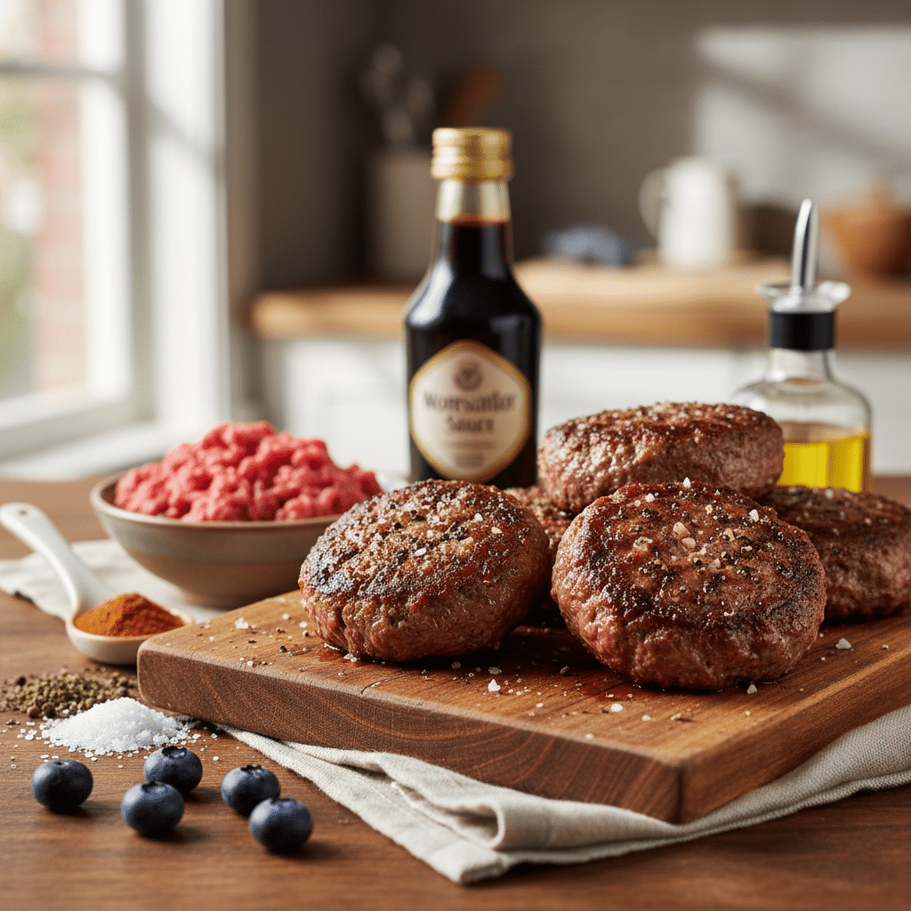 Burger patties
