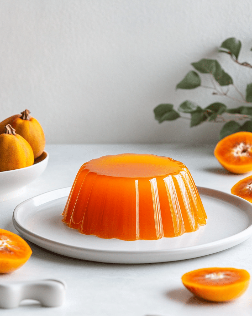 Celebrity Persimmon Gelatin Recipe Ingredients