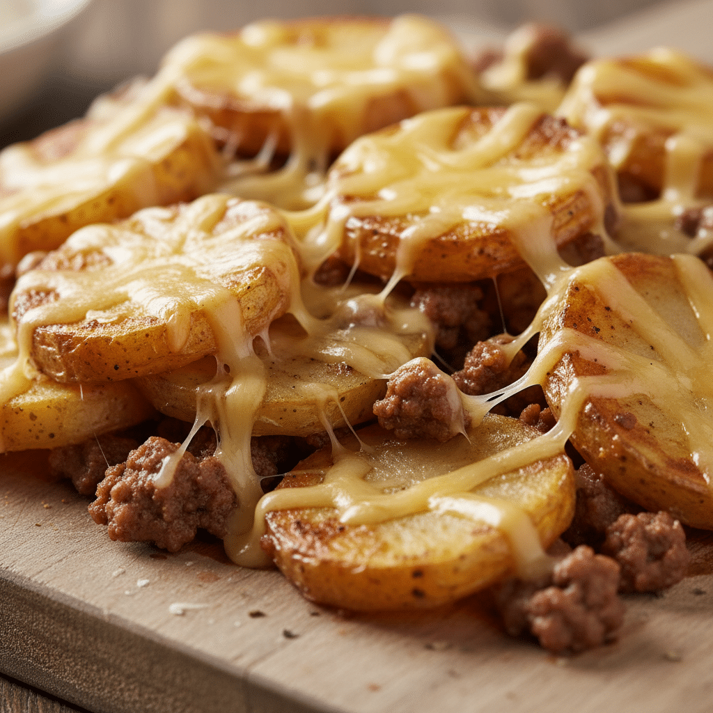 Cheesy Ground Beef and Potatoes