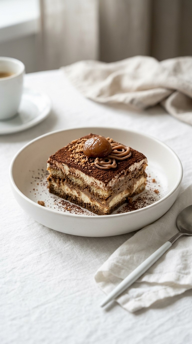 Chestnut Tiramisu Recipe