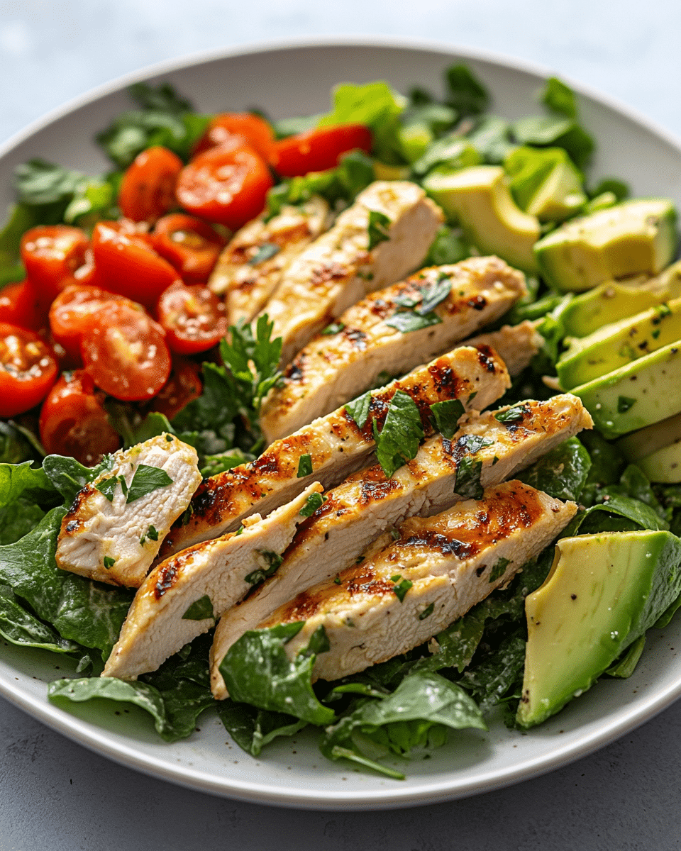 Chicken Avocado Salad Recipe