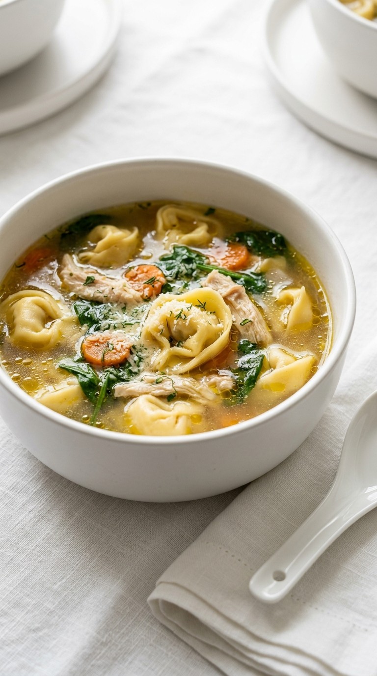 Chicken Tortellini Soup Recipe