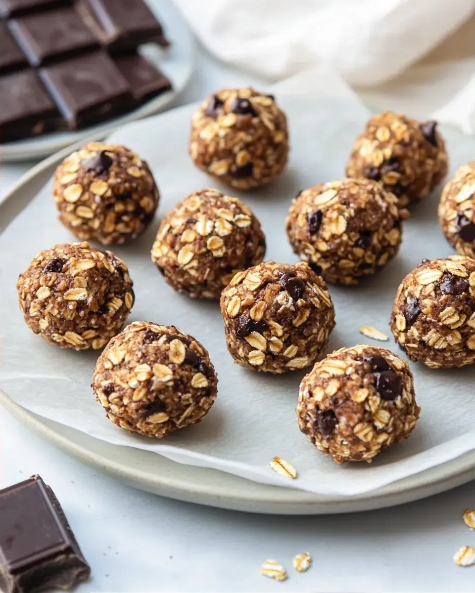 Chocolate Chip Protein Balls