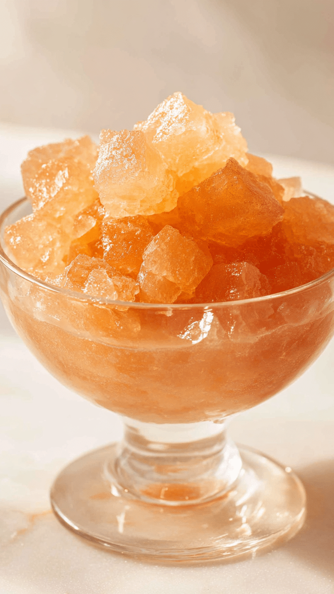 Coral Peach Apricot Guava Gelatin Recipe Ingredients