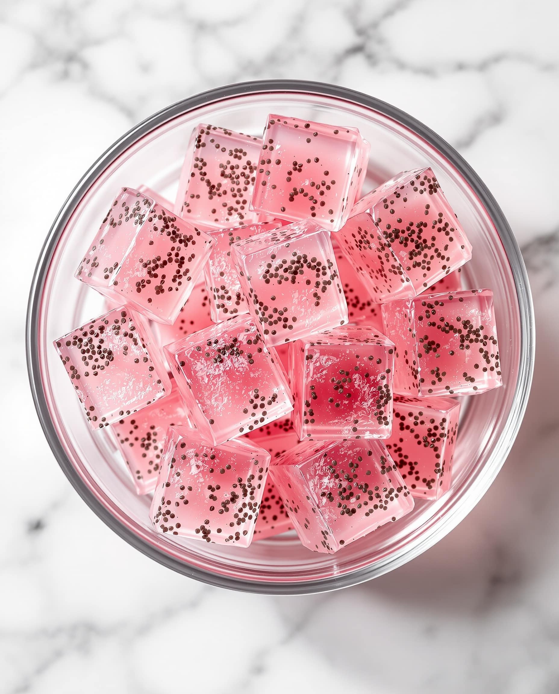 Gelatin Trick with Chia Seeds