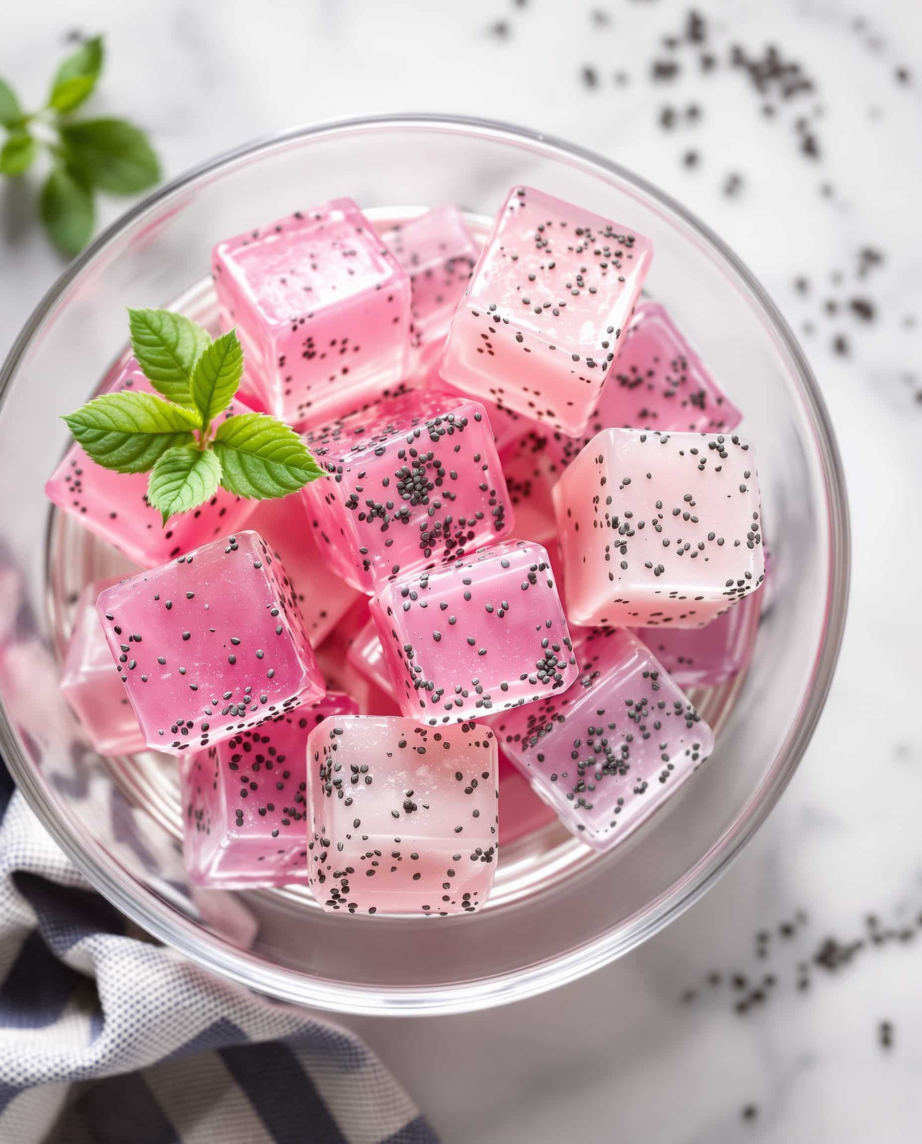 The Gelatin Trick with Chia Seeds