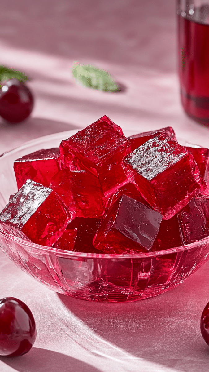 Gelatin Trick with Tart Cherry Juice