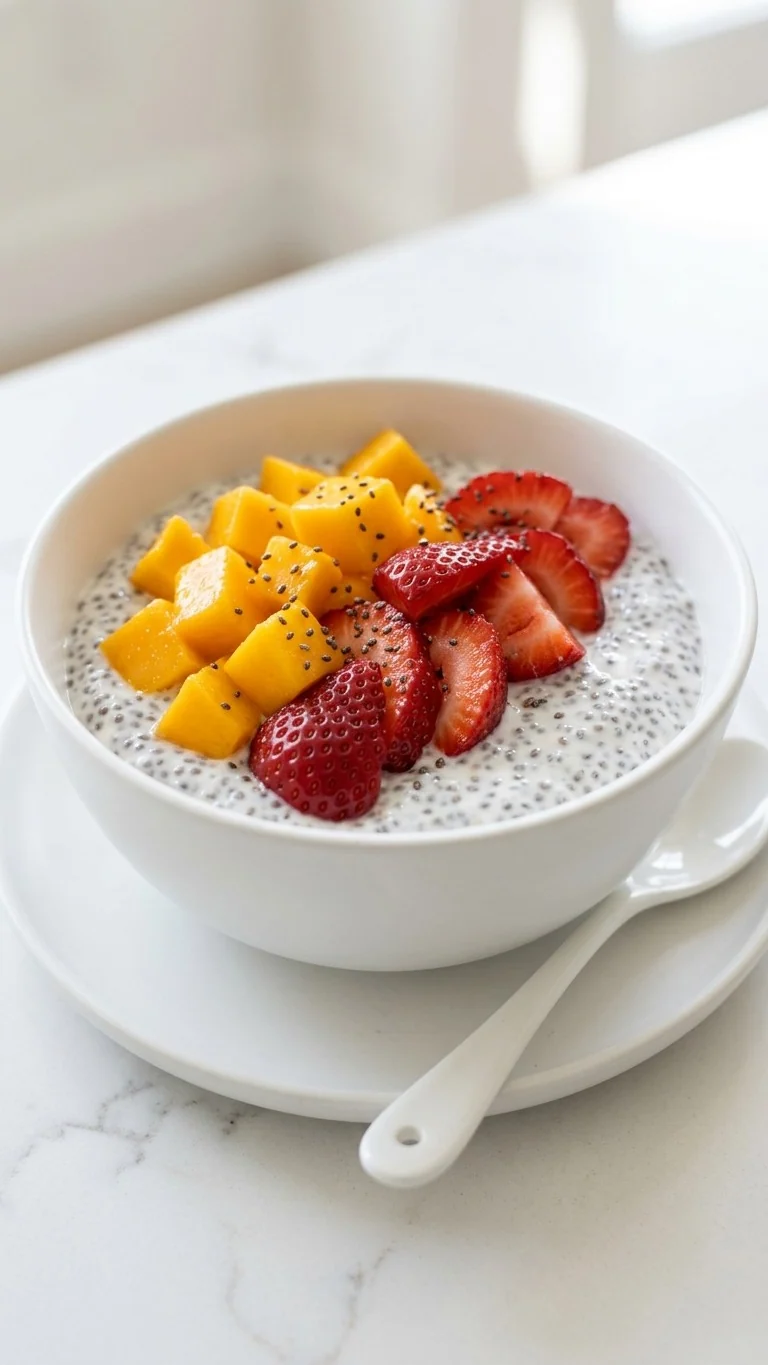 High Protein Chia Seed Pudding