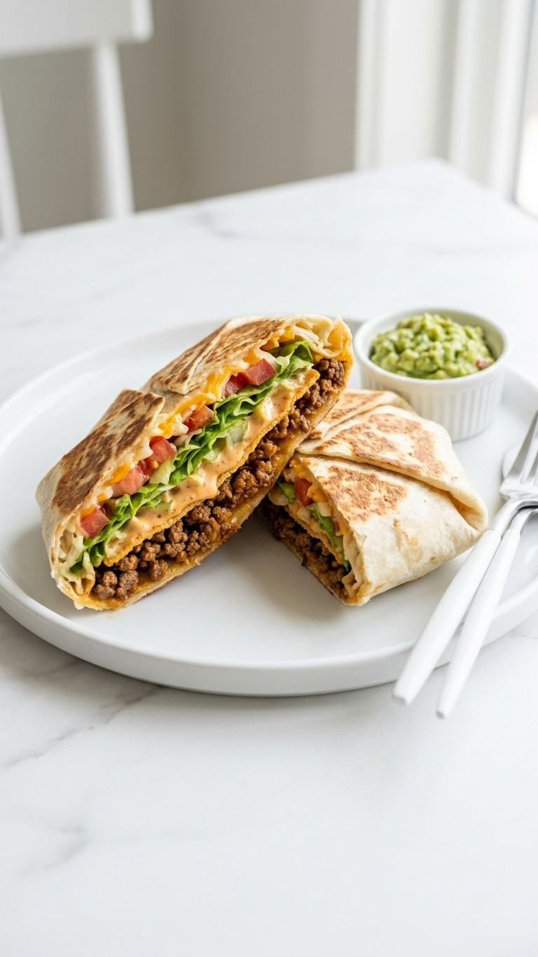 High Protein Chipotle Lime Crunchwrap Supremes