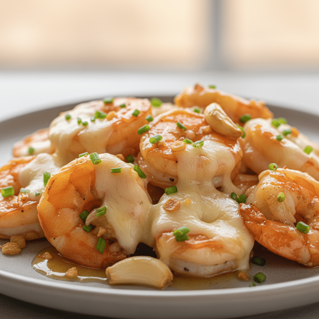 High-Protein Honey Garlic Shrimp
