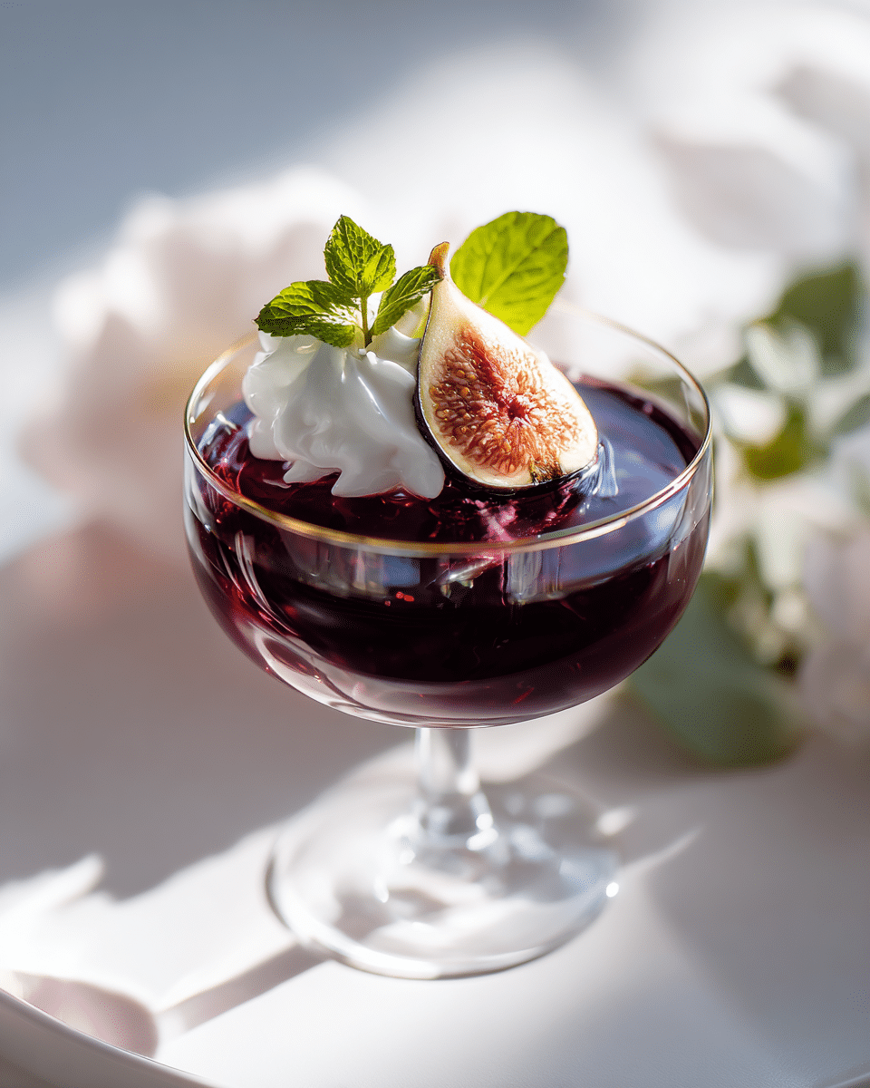 Italian Fig Collagen Gelatin Wellness Recipe