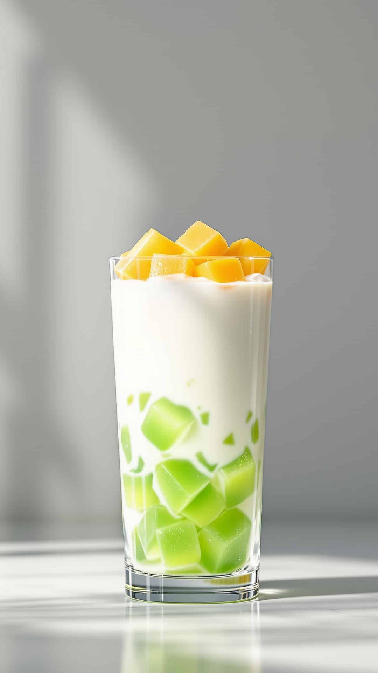 Korean Jelly Milk Drink Recipe