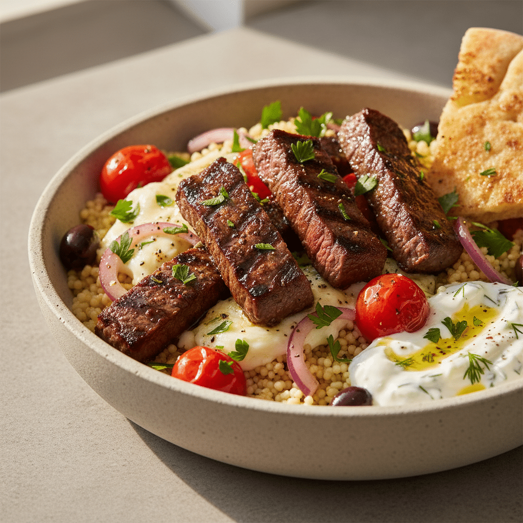 Mediterranean Steak Bowl