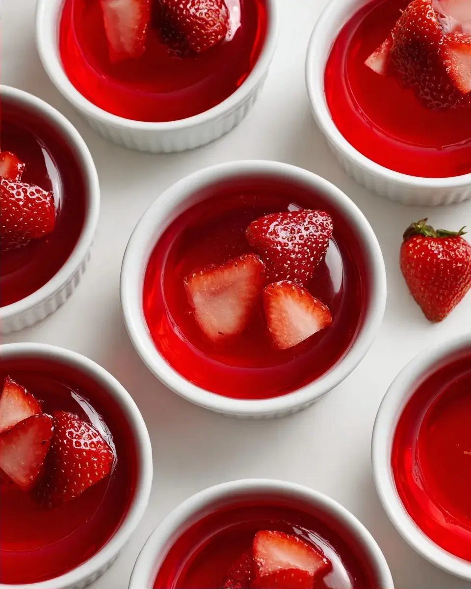 No-Bake 2-Ingredient Valentine Strawberry Jello Cool Whip Bites