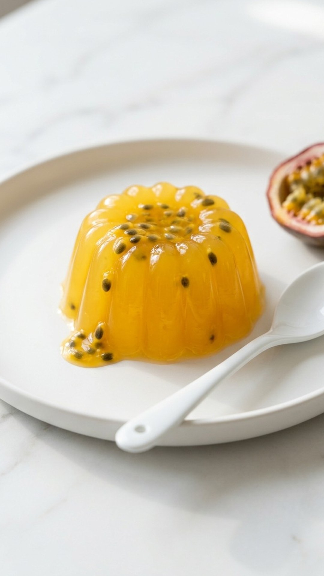 Passion Fruit Jello Mold