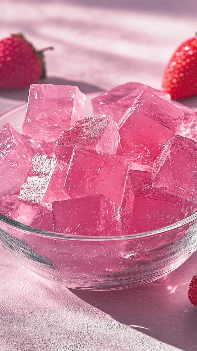Pink Gelatin Recipe for Weight Loss