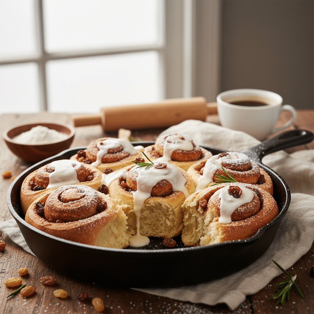 Sourdough Cinnamon Rolls