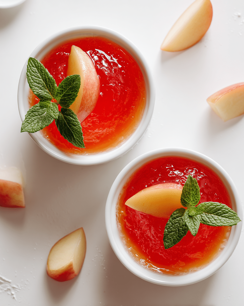 Southern Apple Cider Vinegar Pear Gelatin Trick