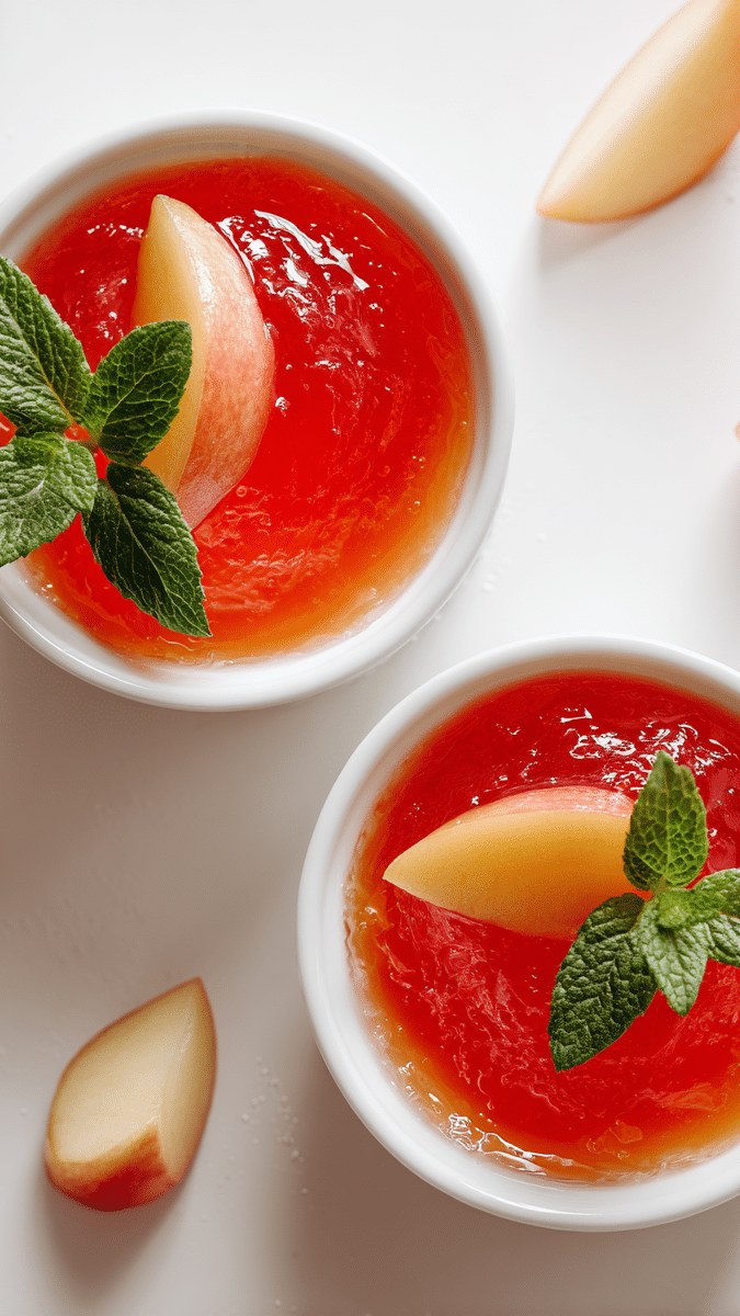 Southern Apple Cider Vinegar Pear Gelatin Trick