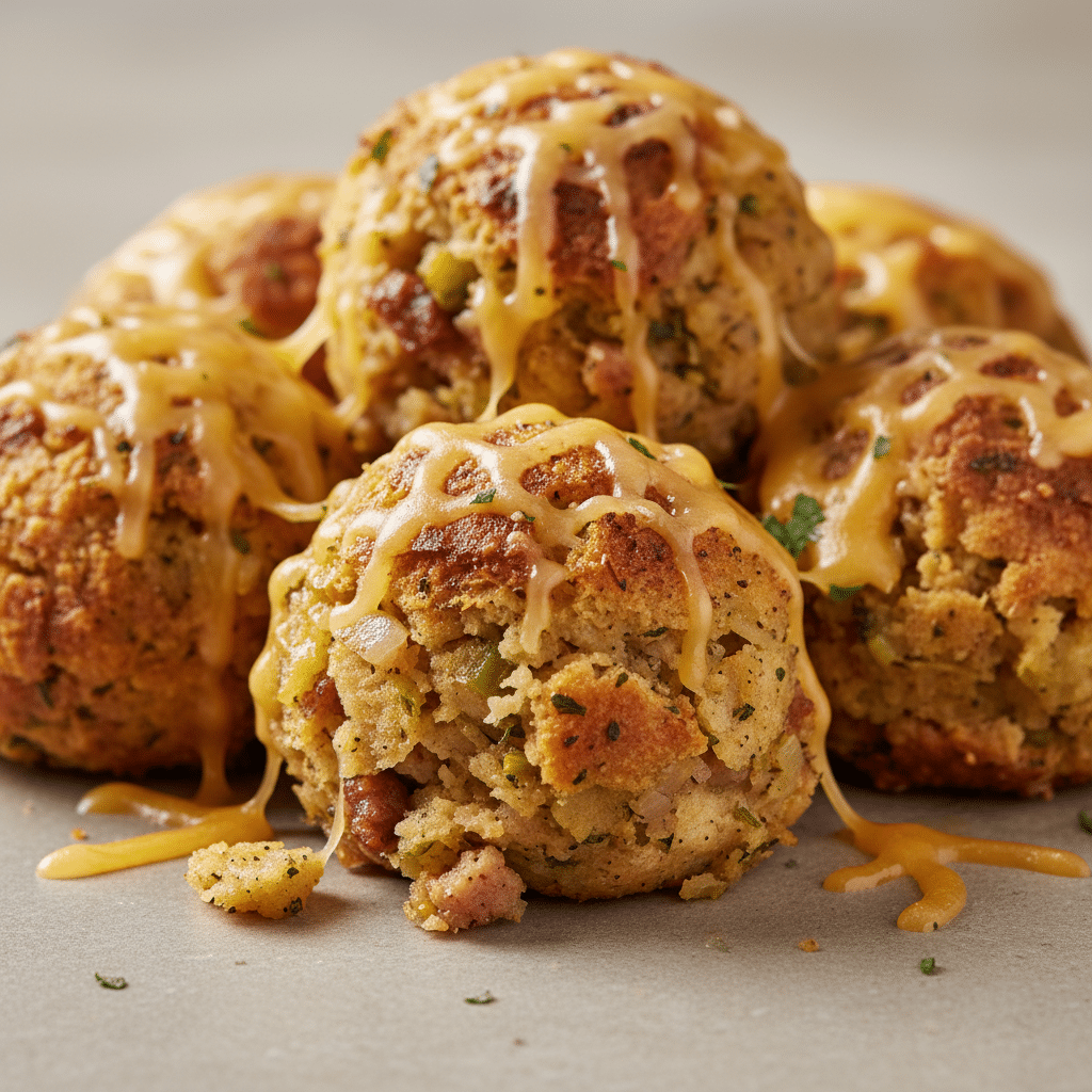 Thanksgiving Stuffing Balls