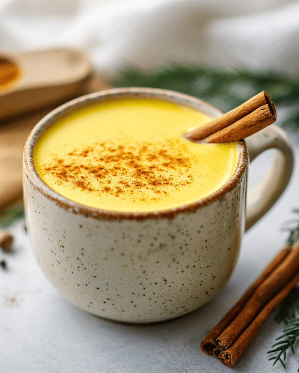 Turmeric Golden Milk Recipe