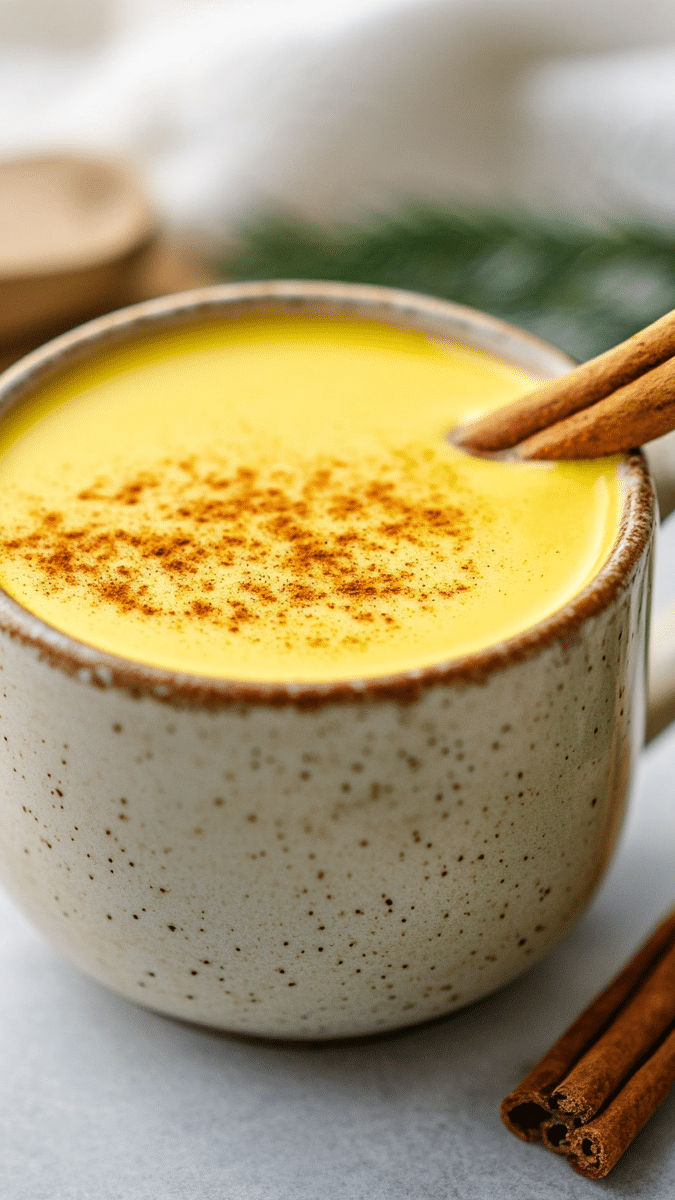 Turmeric Golden Milk Recipe