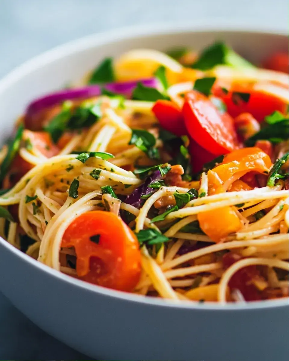 Vegetarian Pasta Salad