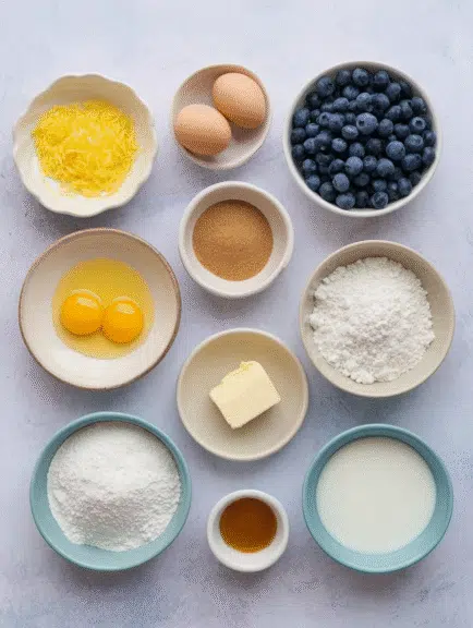 Blueberry Yogurt Muffins 1